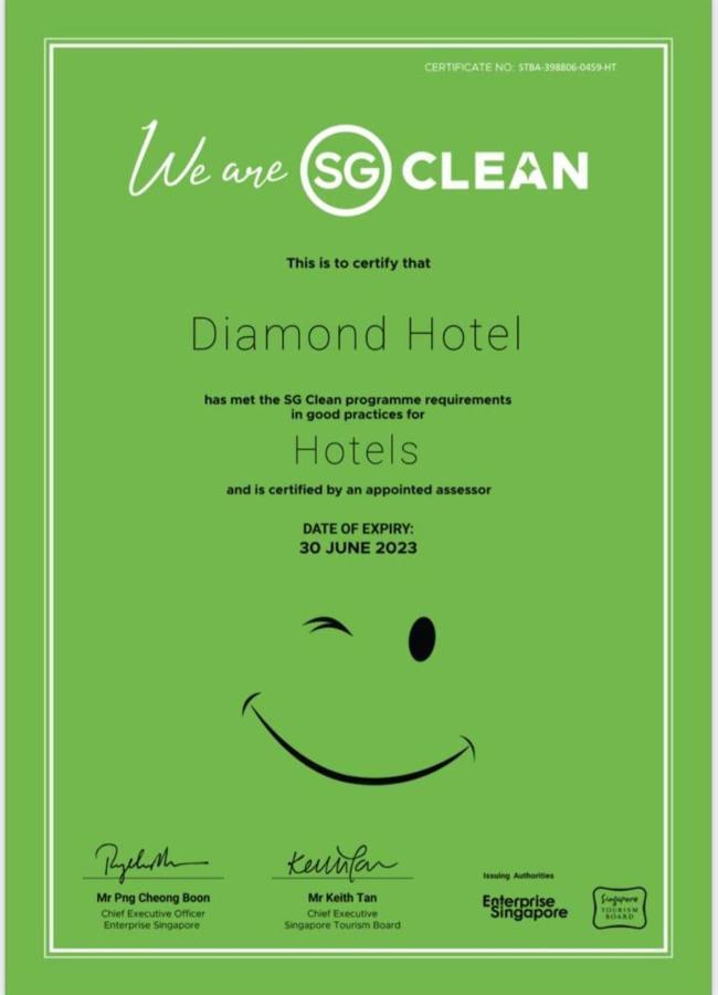 Diamond Hotel Singapore Bagian luar foto